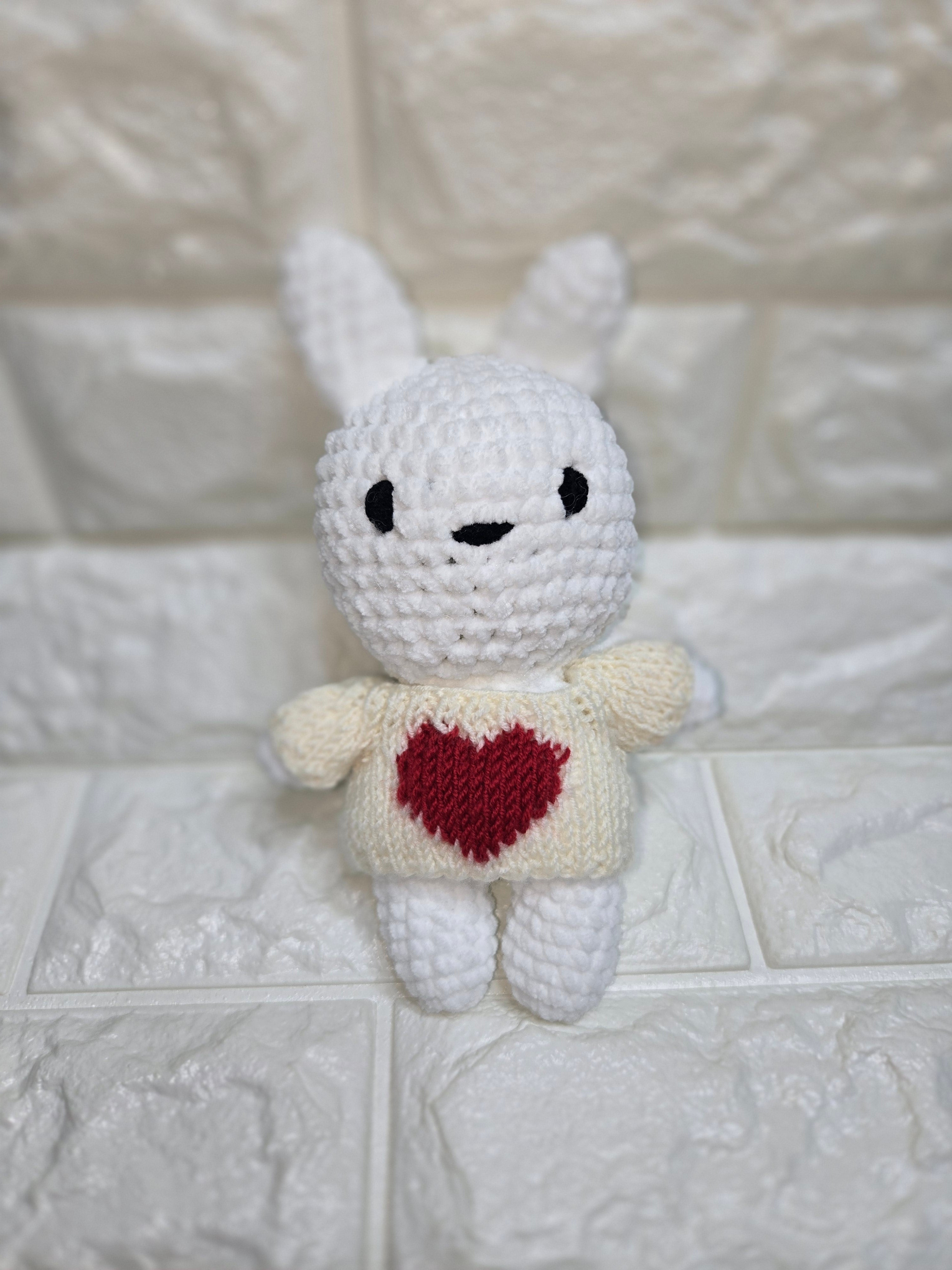 Knitted Kiki's Heart Sweater Pattern