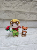 Crochet Little Prince and Mini no sew Fox