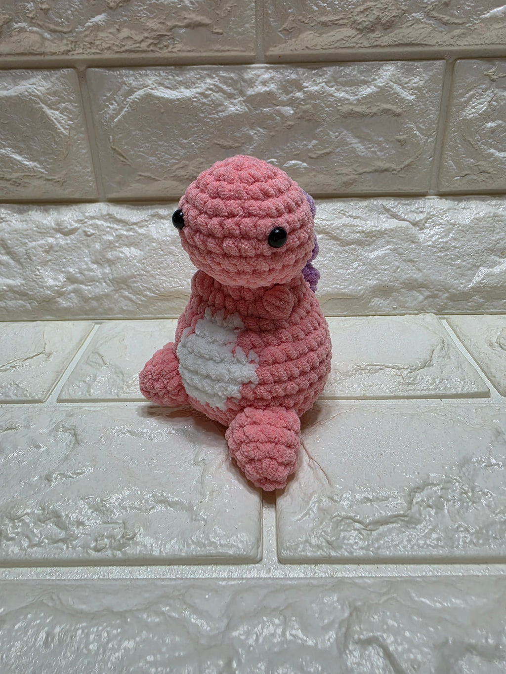 Cute Handmade Crochet Dinosaur Plushie 🦕