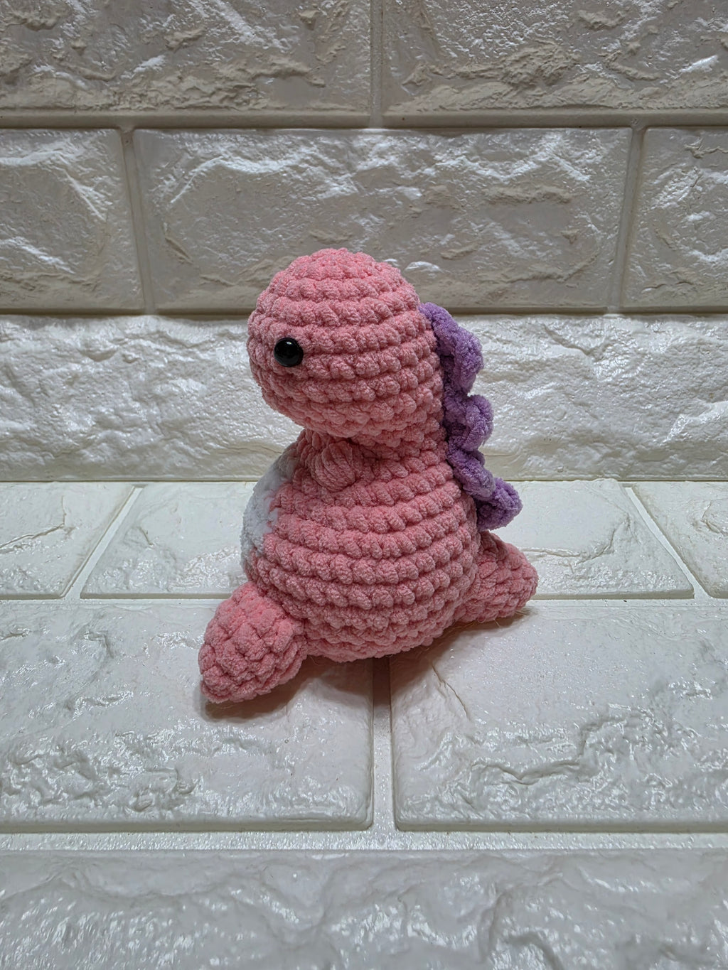 Cute Handmade Crochet Dinosaur Plushie 🦕