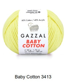 Gazzal Baby cotton yarn