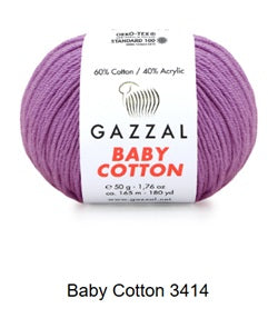 Gazzal Baby Cotton Yarn
