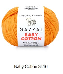 Gazzal Baby Cotton Yarn