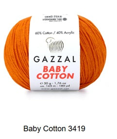 Gazzal Baby Cotton Yarn