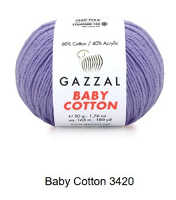 Gazzal Baby Cotton Yarn
