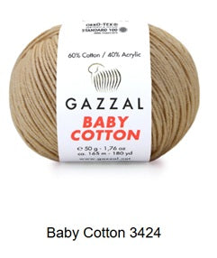 Gazzal Baby Cotton Yarn