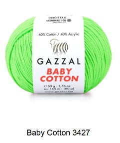 Gazzal Baby Cotton Yarn
