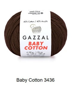 Gazzal Baby Cotton Yarn
