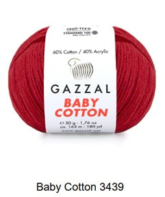 Gazzal Baby Cotton Yarn