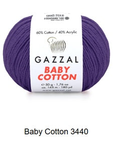 Gazzal Baby Cotton Yarn