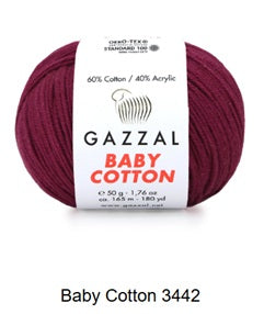 Gazzal Baby Cotton Yarn
