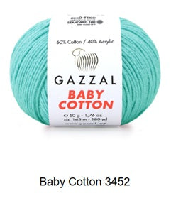 Gazzal Baby Cotton Yarn