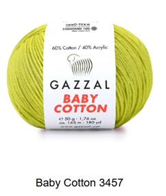 Gazzal Baby Cotton Yarn
