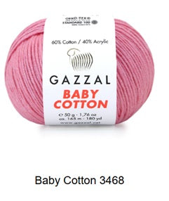 Gazzal Baby Cotton Yarn
