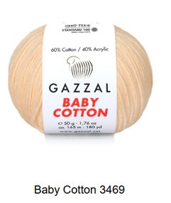 Gazzal Baby Cotton Yarn