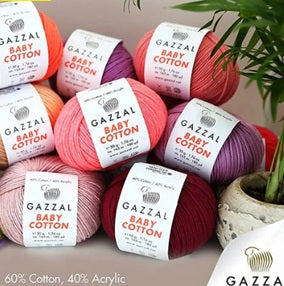 Gazzal Baby Cotton Yarn