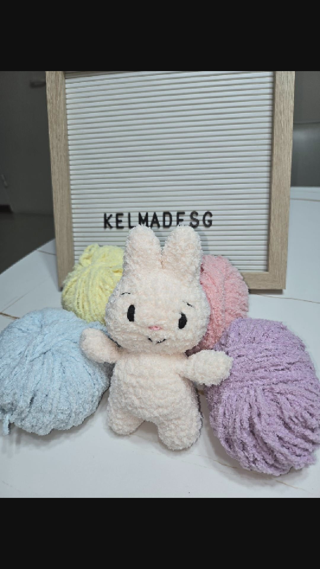 Crochet Kiki bunny doll pattern